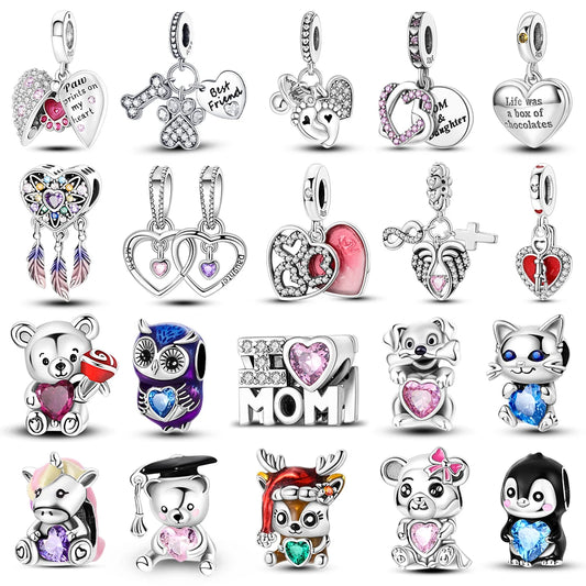 New Trendy Heart Charms 39-Collection Series - Heartfelt Gifts For Your Soulmate